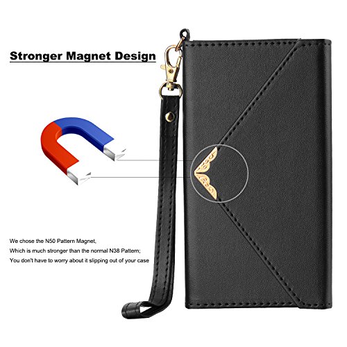 image for Samsung Galaxy S9 Case, Galaxy S9 Wallet Case, Crosspace Envelope Flip