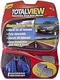 Total View 360 Wide Angle Universal Adjustable Blind Spot Mirror, Frameless Square Design, 2 Pack