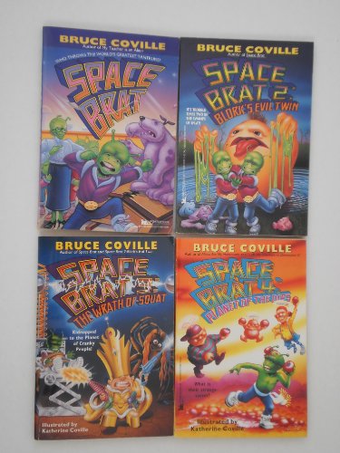 Bruce Coville Set of  Space Brat Books (4 Volumes)