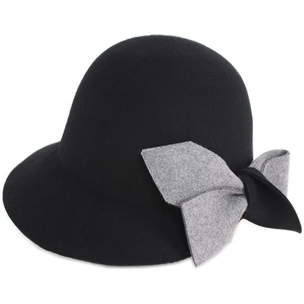 Rag & Bone 100% Wool Fedora w Black Bow rag & bone Floppy Brim Fedora | Saks Fifth Avenue main image 4