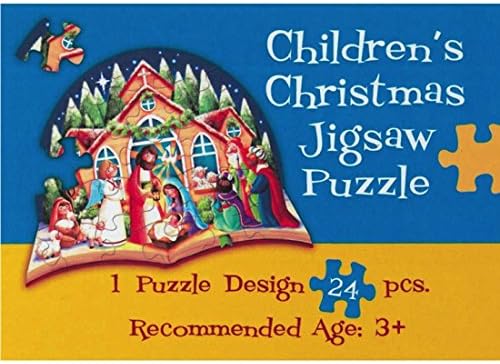 Children's Christmas Nativity Jigsaw Puzzles (Set of 6 Puzzles)