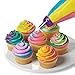 Polytree Icing Piping Bag Nozzle Converter Tri-Color Cream Coupler Cake Decorating Tools