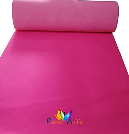 Tappeto Rosa Per Matrimoni Altezza 1 Mt Spessore 28 Mm Passatoia Nuziale Eventi Natalizio Festivita 10 Metri