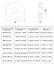 HVAZI 225PCS Brass Flat Washers Assortment Kit,for M3 M4 M5 M6 M8 M10 M12 M14 Screws/Bolt