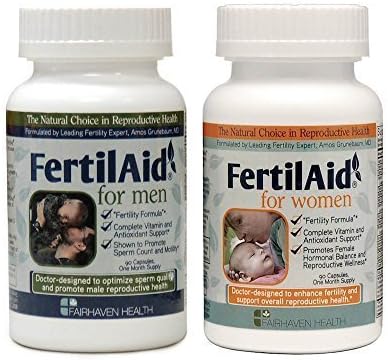 Fertilaid for Men and FertilAid for Women Combo (1 Month Supply) by FertilAid