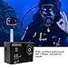 4K UltraHD Sport Action Camera F60R WIFI Waterproof Video Camera 16MP/12MP 4K 30FPS 1080P 60FPS 2.0 Inch LCD 170 Degree Lens Helmet Cam Marine Diving Recorder DV Camcorder With Remote Control