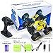 EXERCISE N PLAY 1:16 Scale High Speed Deformation Stunt Car, 2.4GHz Remote Control Car, Racing Monster Trucks, 4WD Dual Motors Off-Road Buggy Vehicle, Double Sided Running Transform Car