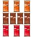 KiZE Energy Bar, Chocolate Lovers Variety Pack, 4-8 Clean & Simple Real Food Ingredients, 6-10g Protein, Gluten Free, Non-GMO, Soy Free, Mission Based, High Protein Snacks (10 Count)