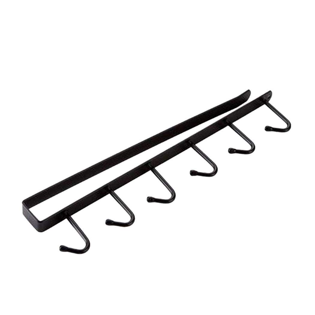 UpBeauty New Iron Multi-Function Kitchen Cabinet Organized Hook Utility Hooks