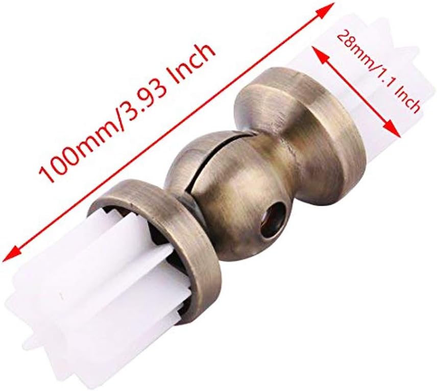 Amazon Com Yohii Corner Shower Curtain Rod Connector Doorway