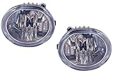Pontiac Vibe/Toyota Matrix Replacement Fog Light Assembly - 1-Pair