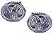Pontiac Vibe/Toyota Matrix Replacement Fog Light Assembly - 1-Pair