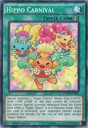 Yu-Gi-Oh! - Hippo Carnival (DUEA-EN055) - Duelist Alliance - 1st Edition - Common