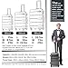 Coolife Luggage Expandable 3 Piece Sets PC+ABS Spinner Suitcase 20 inch 24 inch 28 inch (New Black)