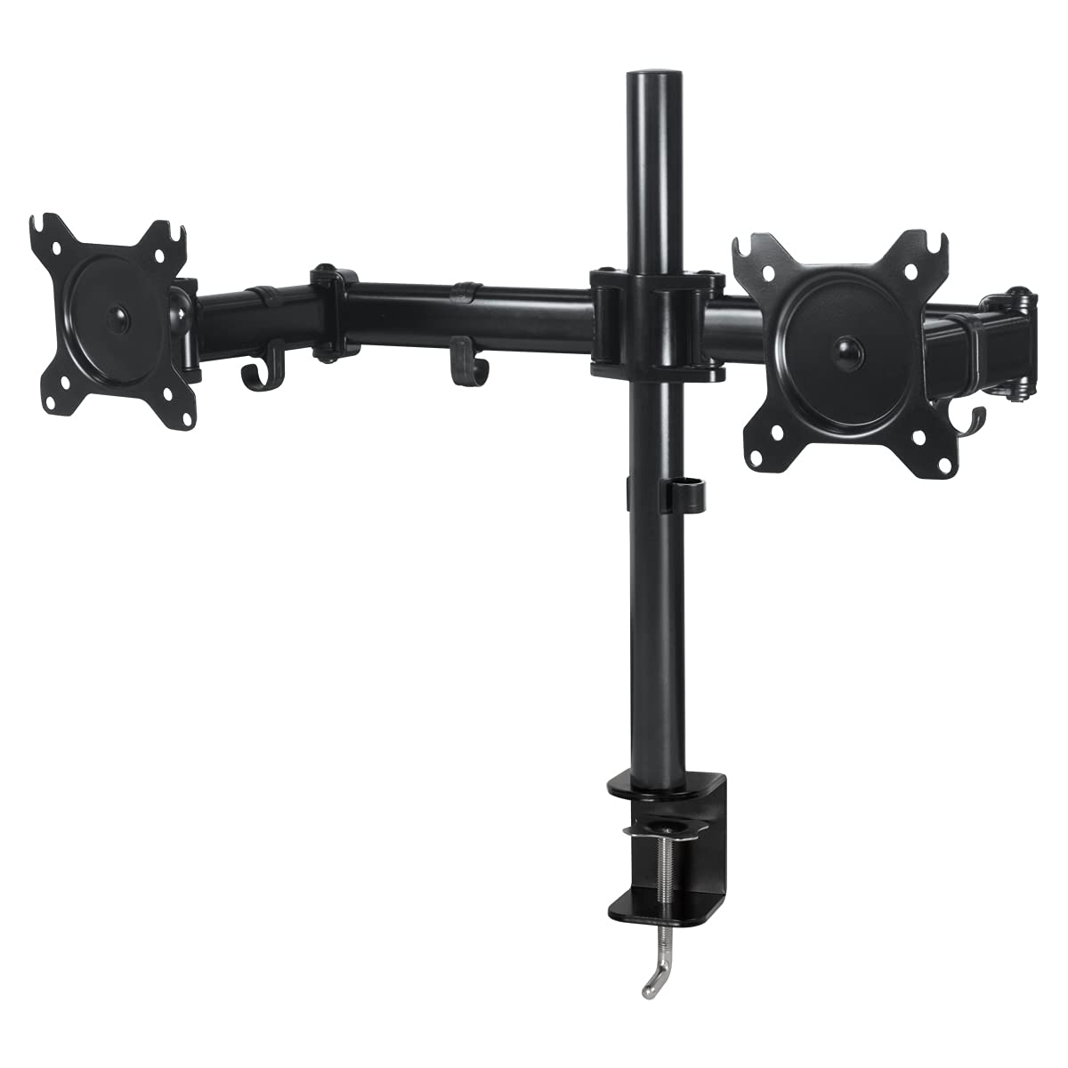 ARCTIC Z2 Basic - Double Monitor Arm, Monitor stand for up to 28"/25" Ultrawide, up to 15 kg (33 lbs), 360° rotation, Easy Monitor adjustment - Black