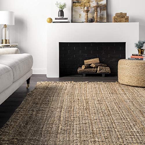 nuLOOM Daniela Farmhouse Chunky Jute Area Rug Pricepulse