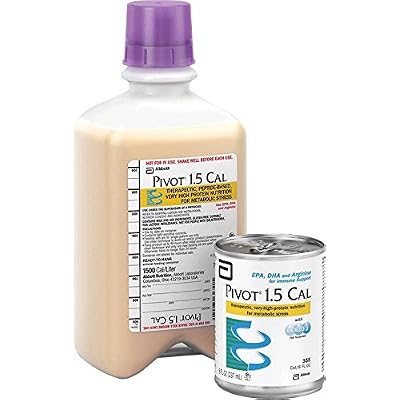 ABBOTT NUTRITION Pivot 1.5 Cal 1000 mL, Ready to Hang with Safety Screw Connector, Institutional