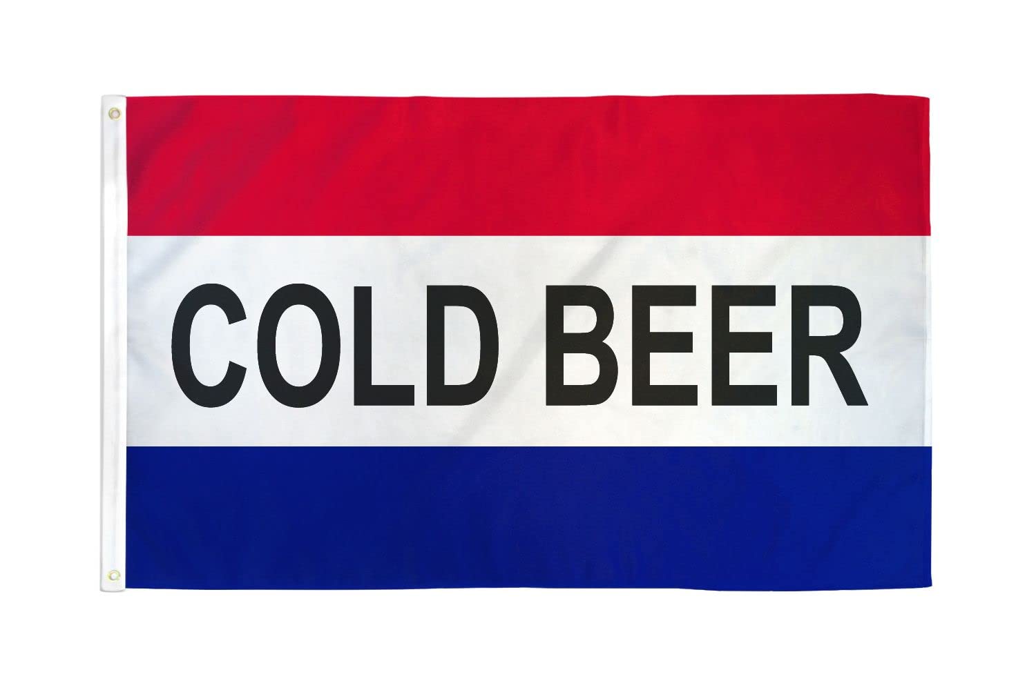 AZ FLAG - Cold Beer Flag - 3x5 Ft - 100D Polyester Cold Beers Banner with Two Metal Grommets - Fade Resistant - Vivid Colors - 3' x 5' Feet - 150x90 Cm