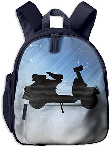 Student School Bags Backpack Daypack Piaggio Super Bookbag Break For Kids Navy