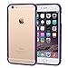 iPhone 6s Plus Case, rooCASE iPhone 6 Plus Slim Fit Bumper (Open Back Design) with Corner Edge Protection [Chain Bumper] Case Cover for Apple iPhone 6 Plus / 6s Plus (2015), Purple