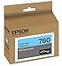 Epson T760520 UltraChrome HD Light Cyan Standard Capacity Cartridge Ink