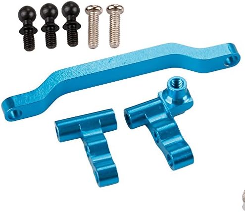 SkyQ 1 Set Steering Servo Saver Complete WLtoys Upgrade Parts for 1/18 WL A949 A959 A969 A979 K929 Blue