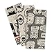 DII Halloween Hand Towels for The Kitchen Decorative Spooky & Fun Cotton Printed Dishtowel Set, 18x28, Hocus Pocus, 3 Count