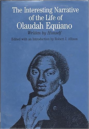 The Interesting Narrative Of The Life Of Olaudah Equiano Written By Himself Bedford Series In History And Culture Equiano Olaudah Allison Robert J 9780312122430 Amazon Com Books
