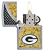 Zippo NFL Green Bay Packers Street Chrome Pocket Lighter