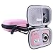 WERJIA Kids Camera Case for ODAK PIXPRO C1/FZ55/FZ45/FZ43/CAMKORY/Nsoela/Lecran FHD 1080P Digital Camera for Kids with, and More Brands Kids Camera (Pink)