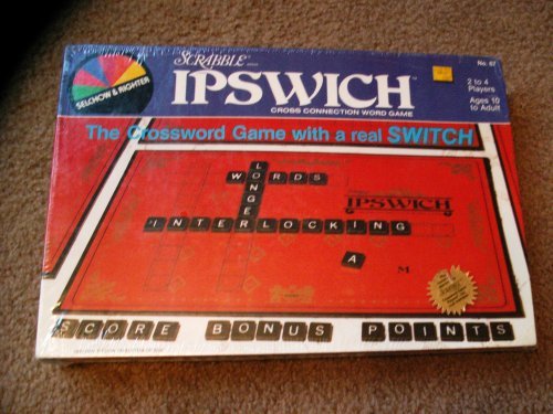 Scrabble Ipswitch Board Game - A Cross Connection Word Game