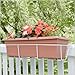 CobraCo 24-Inch White Basic Adjustable Flower Box Holder F2426-W