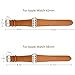 Apple Watch Band,Jisoncase Genuine Leather Strap Wristband With Free Adapters for Apple Watch/ Sport/ Edition 38mm- iWatch Replacement Band with Metal Clasp in Brown, JS-AW3-05A20