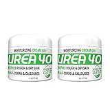 Urea 40% Percent Cream/Gel for Hands, Feet, Elbows and Knees - Corn & Callus Remover - Skin Exfoliator & Moisturizer - Repairs Thick, Callused, Dead and Dry Skin 4oz,2Pack