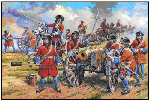 1/72 Russian Artillery of Peter the Great (XVII - XVIII Cent)