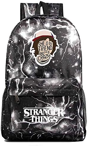 School Backpack, Lightweight Laptop Backpack School Bookbag Stranger Things Backpack for Men/Women