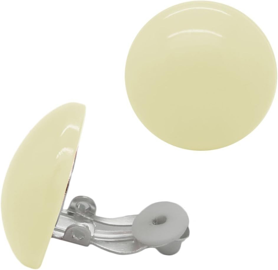 SoulCats 1 pair of plastic ear clips in many colors and pastel shades
