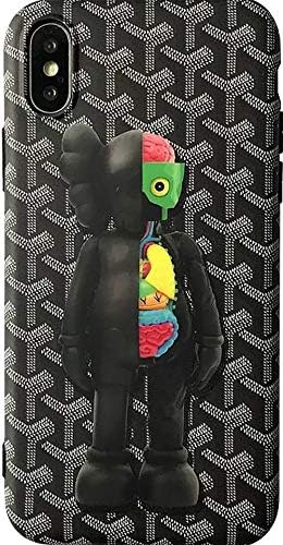 iPhone Protective Case Self-Designed Street Fashion KAWS Deconstruction Street Protector. (iPhone X)