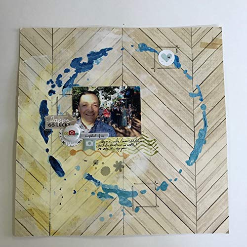 Crafter's Workshop Stencil 2 Pack, Reusable Stenciling Templates for Art Journaling, Mixed Media, and Scrapbooking - TCW605 Elliptic & TCW617 Dream Girl, 12 inch x 12 inch - Thumbnail 3