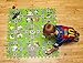 Exultimate Foam Play Mat Road Toy Playmat Interlocking Floor Puzzle Road Playroom Mat Interactive Play Set (18 Piece Set)