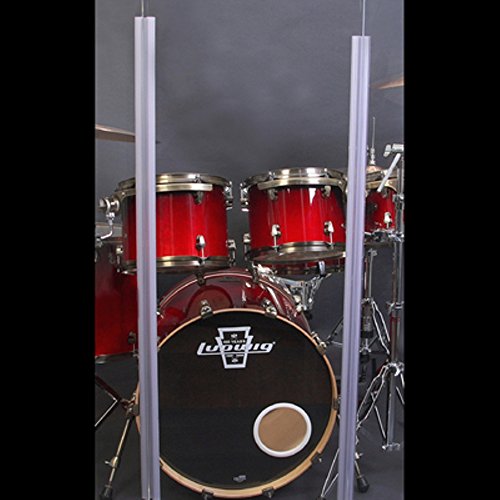 Drum Shield / Drum Panels 7f t X 12ft with Deflectors and Flexible Hinges