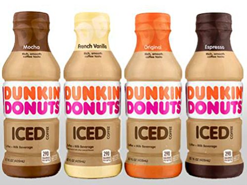 Dunkin Donuts Bottled Ice Coffee (4 Flavor Variety Pack)