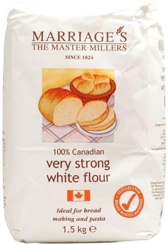 Very Strong White 100% Canadian Bread Flour 1.5kg