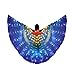 iMucci LED Wings Halloween Costume for Women Girls Angel Wings Light up Fairy Wings with Telescopic Sticks for Adults and Child Multicolor