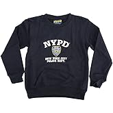 Artisan Owl New York Police Department Inspired Crew Neck Sweatshirt, NavyBlue