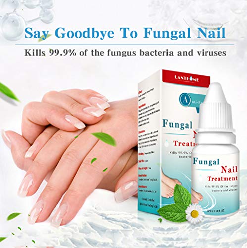 COM1950s Nail Care Anti Fungal Treatment Cream Strength Toenail Fungus Foot Fungi Nail Cream Safe and Less Painful Easy to Carry 2pcs (Blue, 2PC)