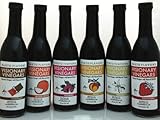 Visionary Vinegars - Kosher Balsamic Vinegars with Natural Flavors - 12.7 FL OZ - (Set of 6), Blood Orange, Chocolate, Peach, Raspberry, Strawberry Vanilla,