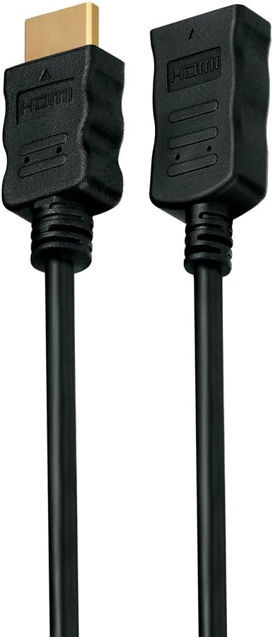 HDSupply X-HC005-XXXE high speed HDMI extension cable with Ethernet, HDMI-A plug (19-pin) to HDMI-A female connector (19-pin) - Image 3