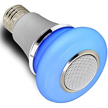 Ameriluck Bluetooth Speaker Led Light Bulb App Remote Control Color Changing For Ios Android