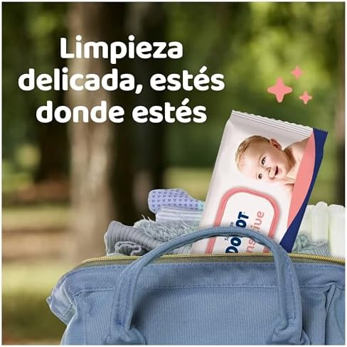 Toallitas Bebé Sensitive, 840 Toallitas (15 Packs x 55 uds)